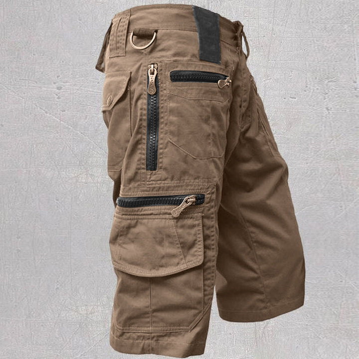 Multi-Pocket Cargo Shorts