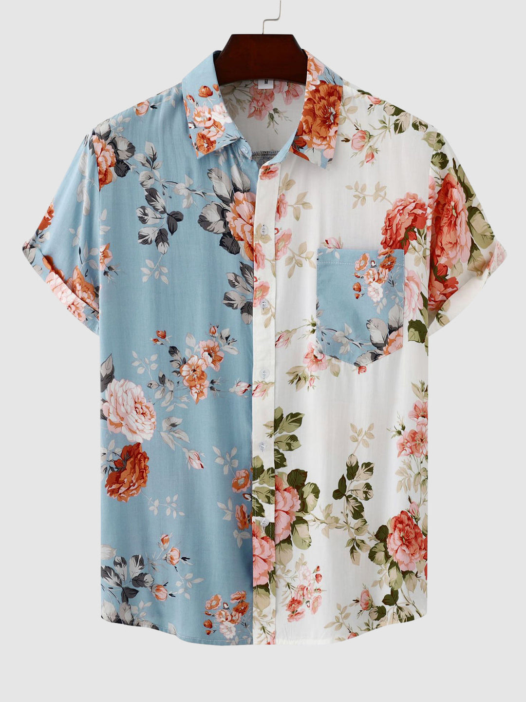 Floral Button-Down Shirt