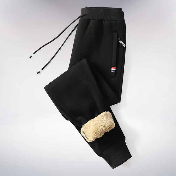 Fleece-Lined Winter Jogger Pants