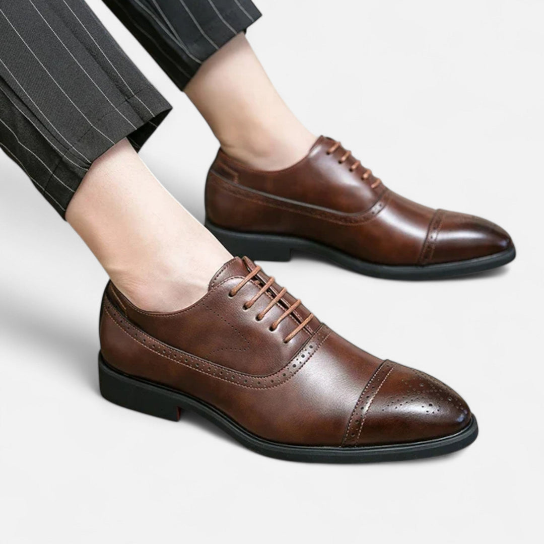 Carved Brogue Formal Shoes