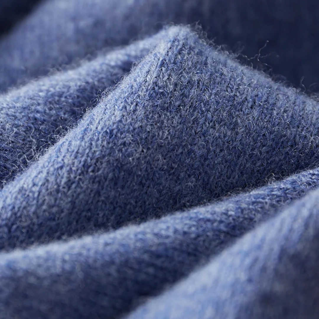 Merino Knit Polo Sweater