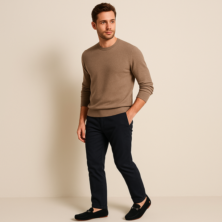 Suede-Look Driver Loafers