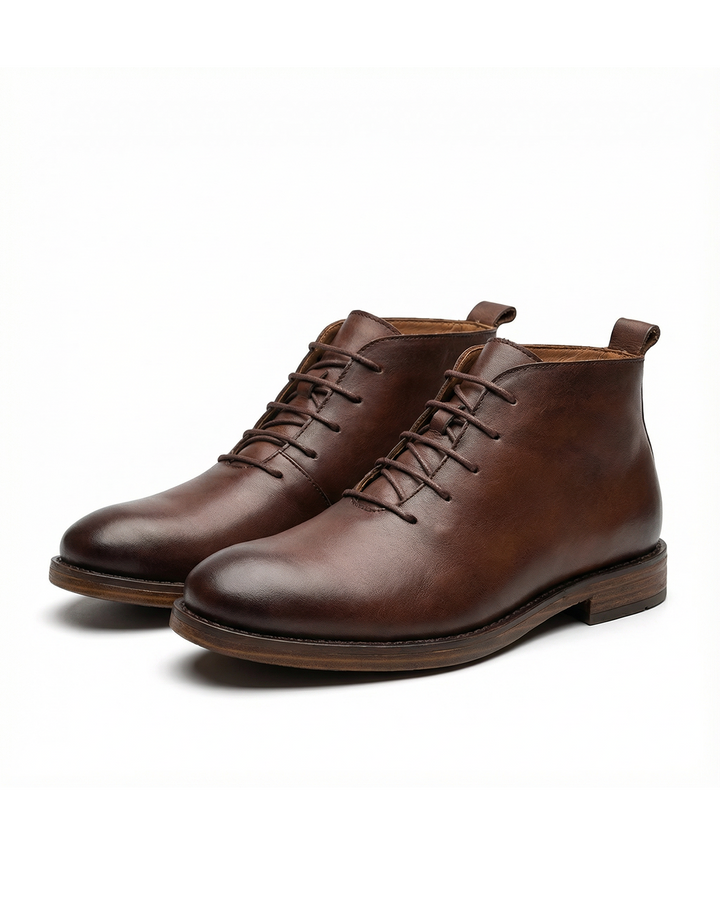 Cap-Toe Ankle Boots