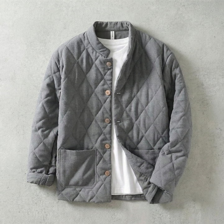 Silk-Like Quilted Jacket