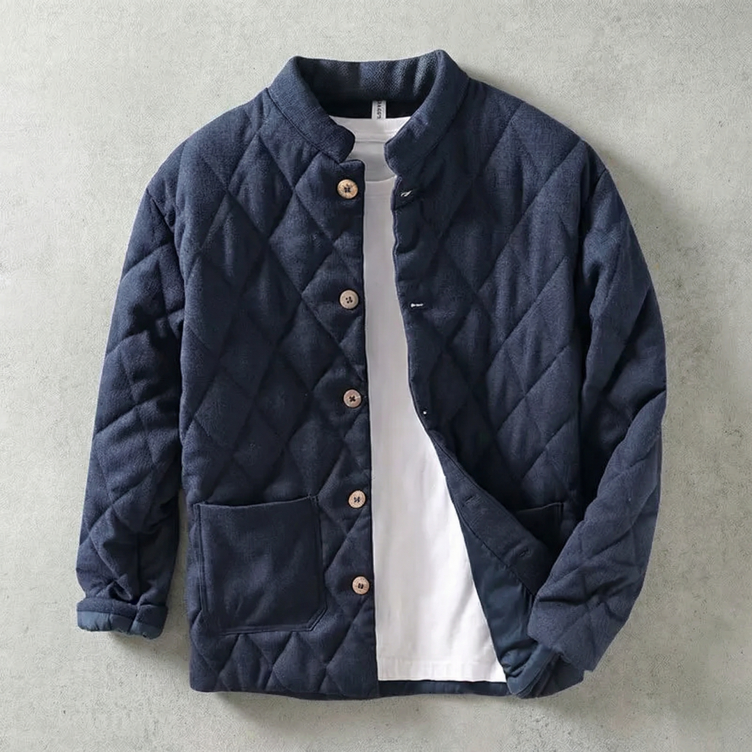 Silk-Like Quilted Jacket