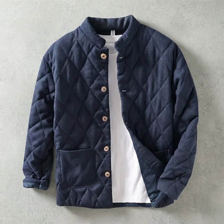 Silk-Like Quilted Jacket