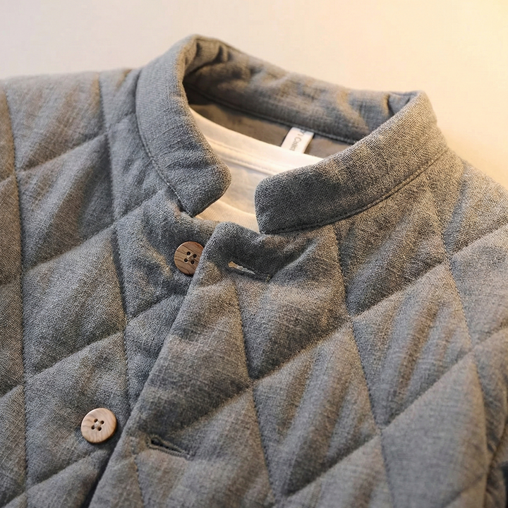 Silk-Like Quilted Jacket