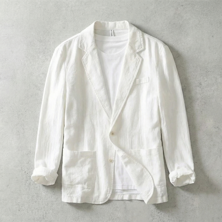 Linen-Look Summer Blazer