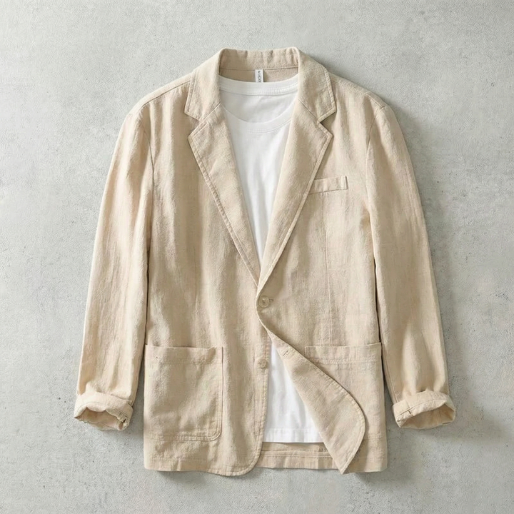 Linen-Look Summer Blazer