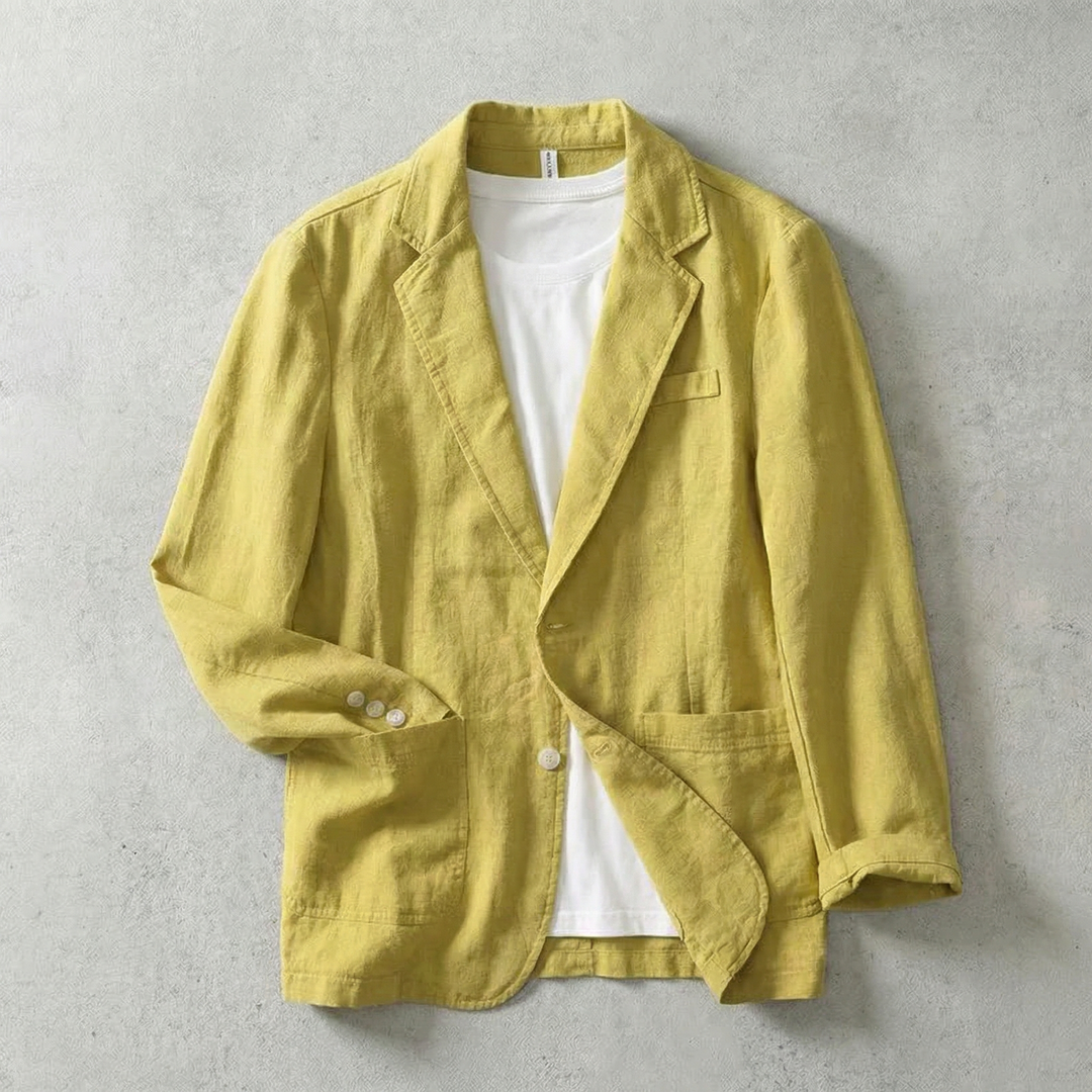 Linen-Look Summer Blazer