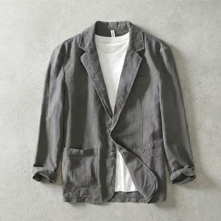 Linen-Look Summer Blazer