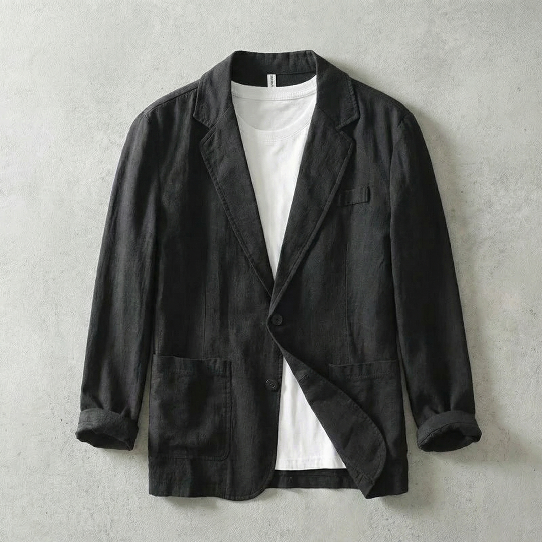 Linen-Look Summer Blazer