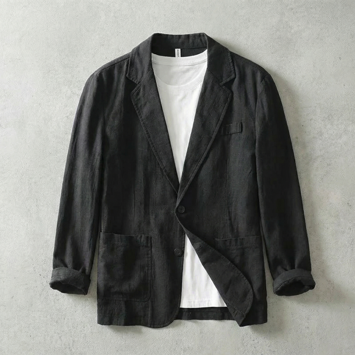 Linen-Look Summer Blazer