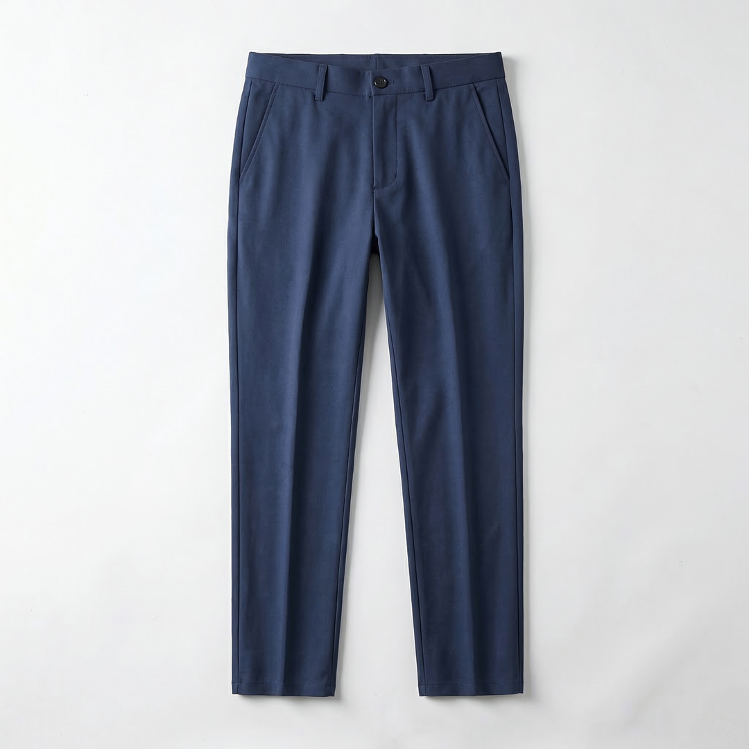 Tailored Straight-Leg Trousers
