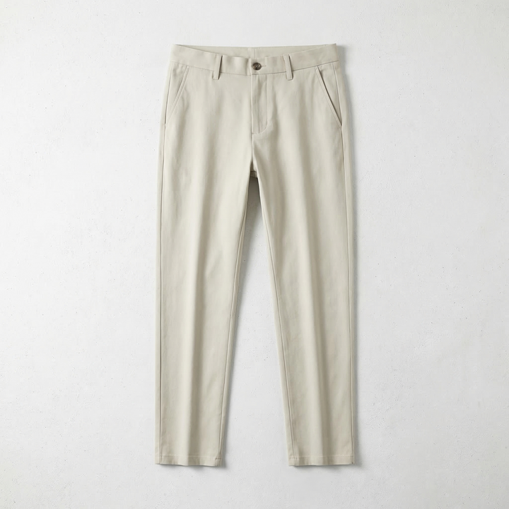 Tailored Straight-Leg Trousers