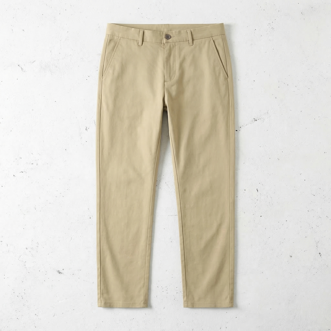 Tailored Straight-Leg Trousers