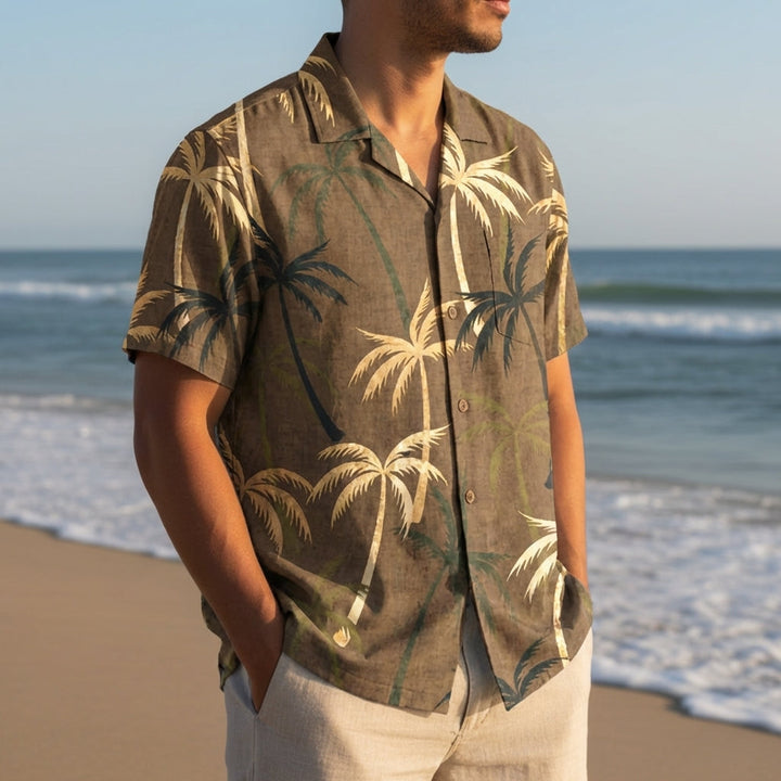 Coconut Tree Graphic Shirt