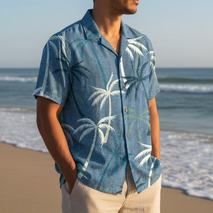 Coconut Tree Graphic Shirt