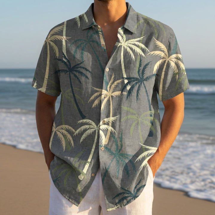 Coconut Tree Graphic Shirt