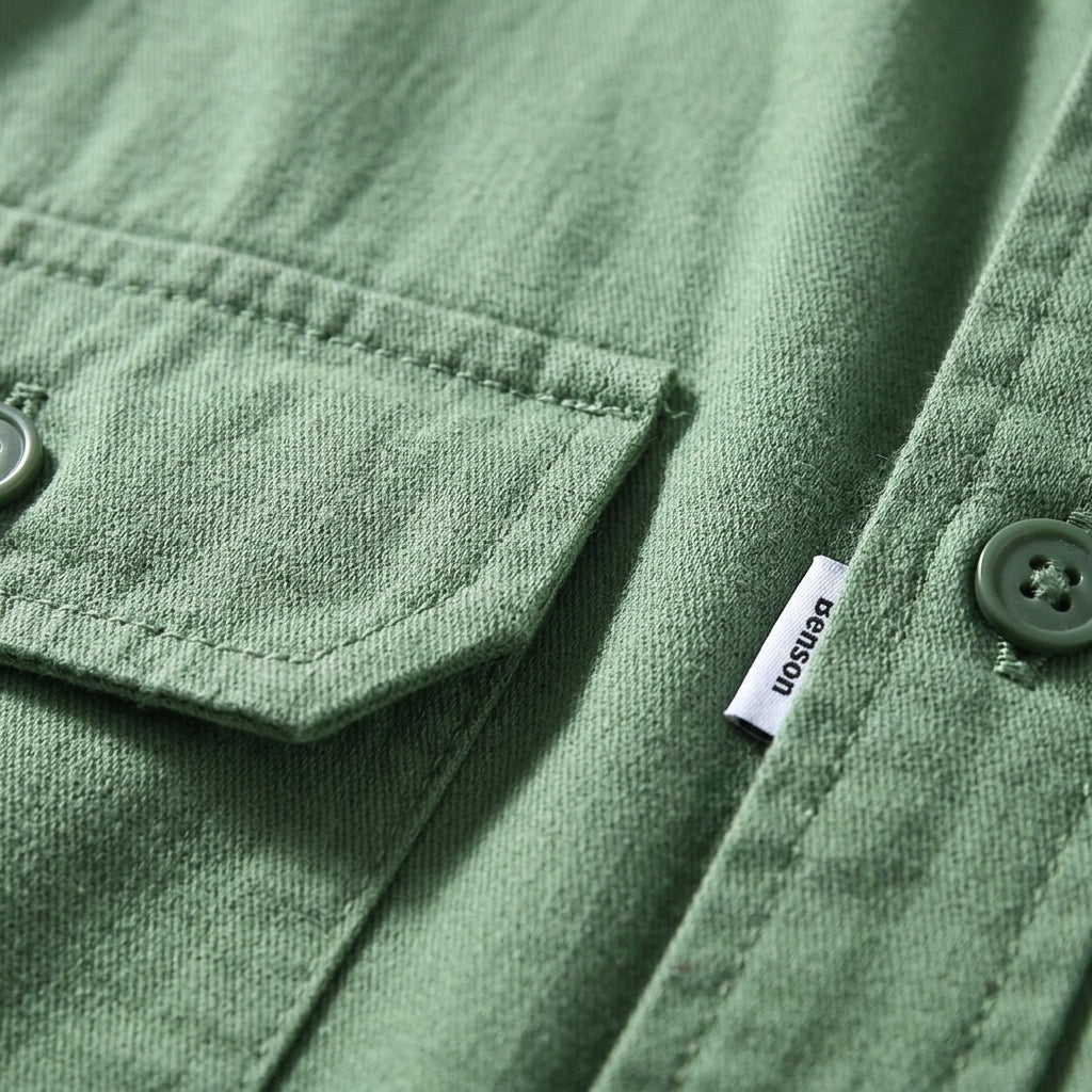 Chest Pocket Utility Overshirt
