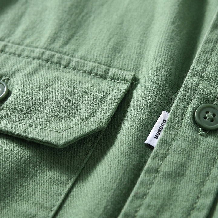 Chest Pocket Utility Overshirt