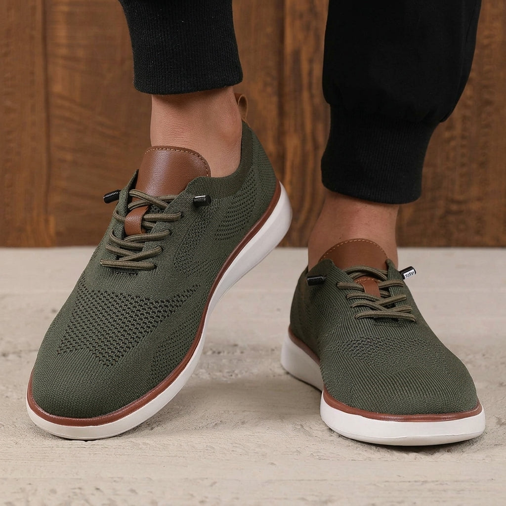 Mesh Low-Top Trainers