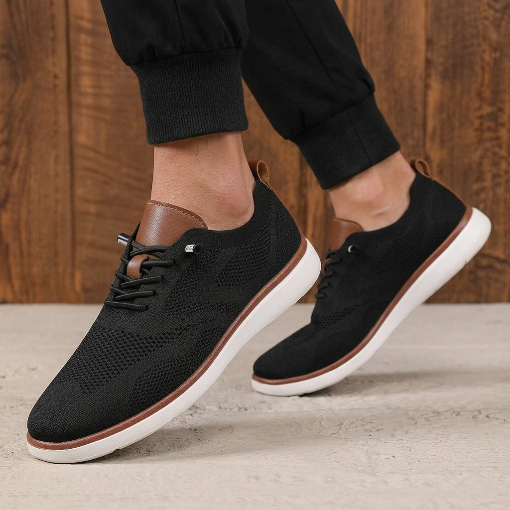Mesh Low-Top Trainers