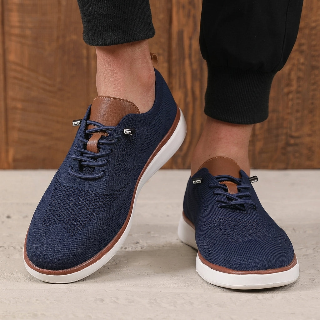 Mesh Low-Top Trainers