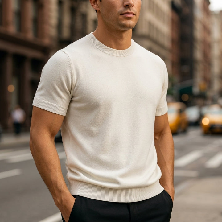 Cashmere-Feel T-Shirt