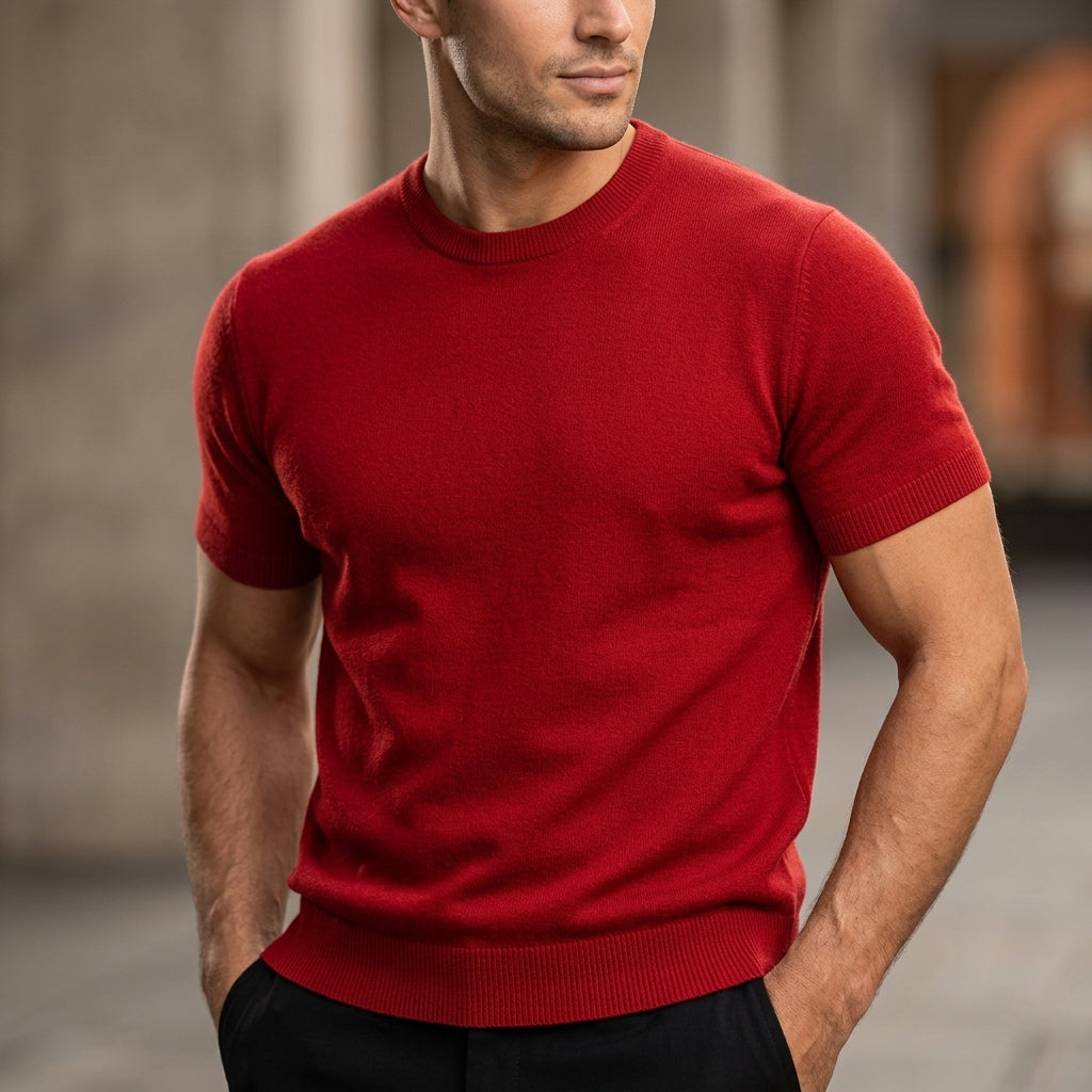 Cashmere-Feel T-Shirt