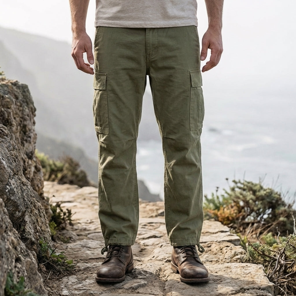 Relaxed-Fit Cargo Joggers