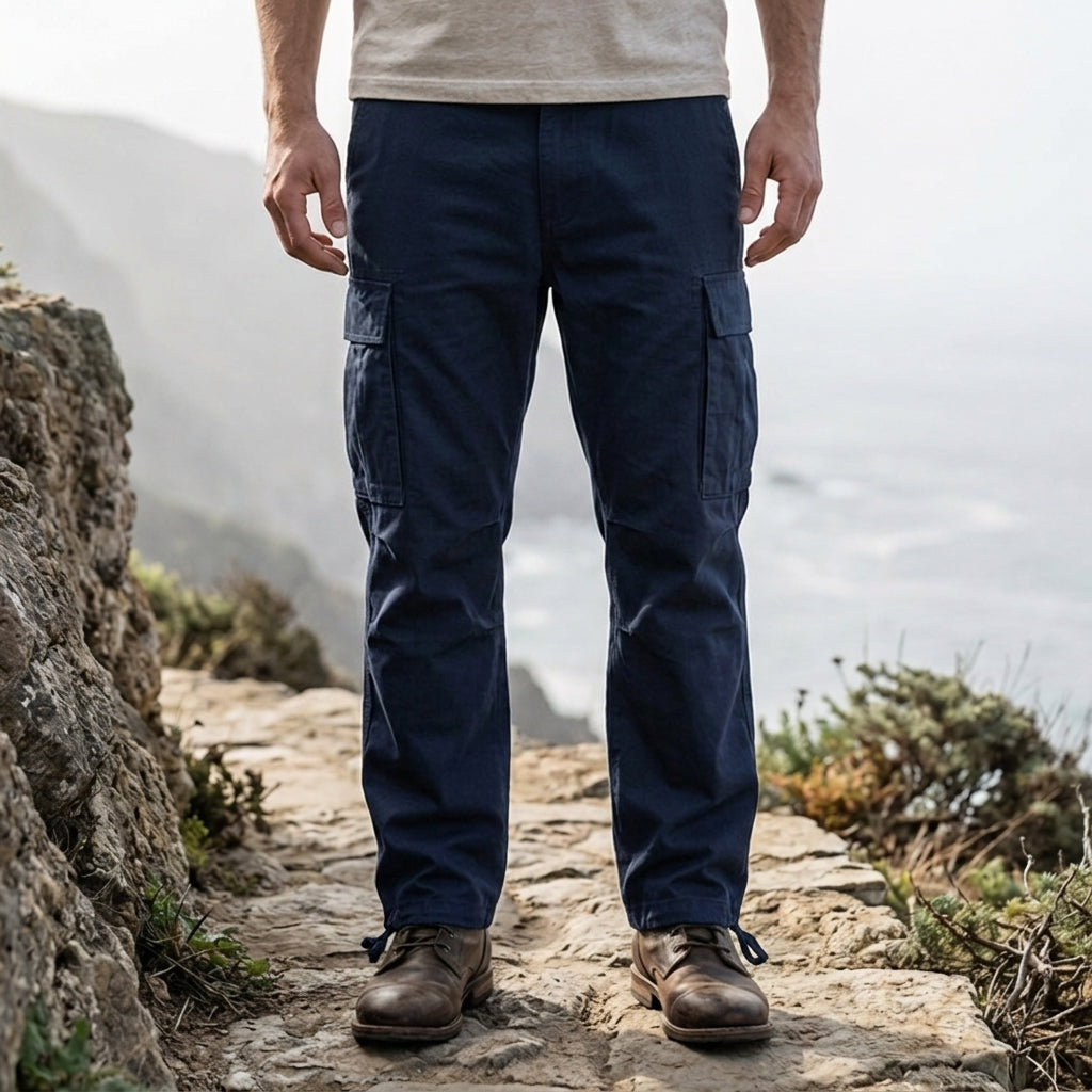 Relaxed-Fit Cargo Joggers