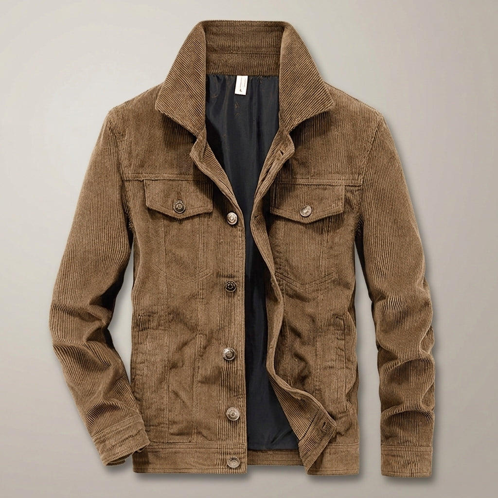 Corduroy Multi-Pocket Field Jacket