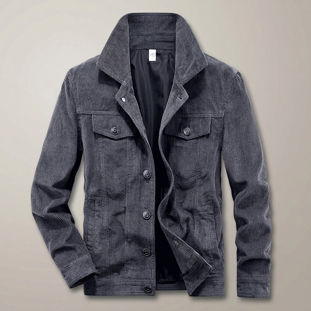 Corduroy Multi-Pocket Field Jacket