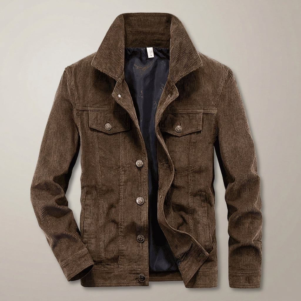 Corduroy Multi-Pocket Field Jacket