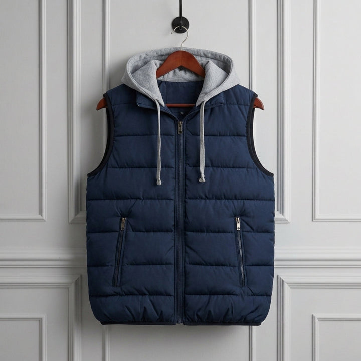 Quilted Hooded Gilet