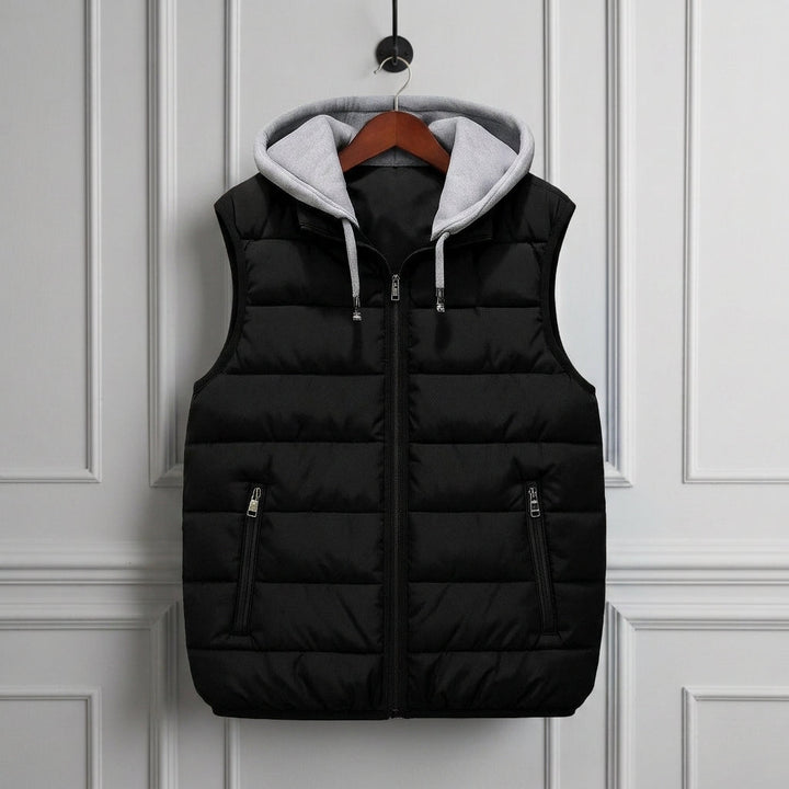 Quilted Hooded Gilet