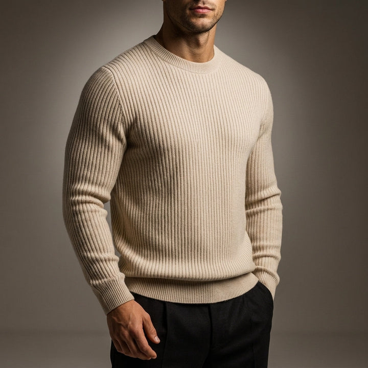 Rib-Knit Sweater