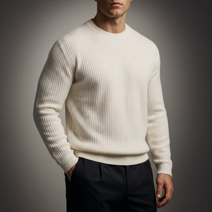 Rib-Knit Sweater