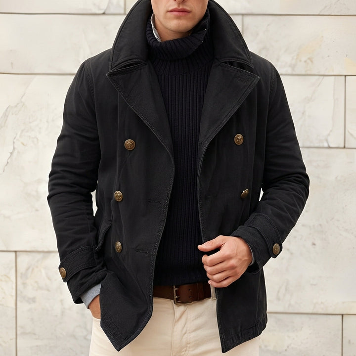 Double Breasted Peacoat