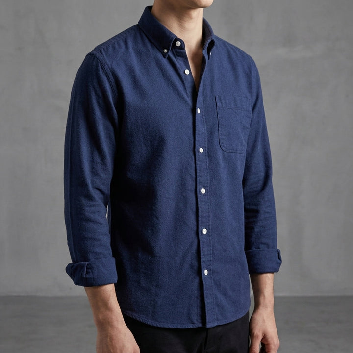 Vintage-Look Cotton Shirt
