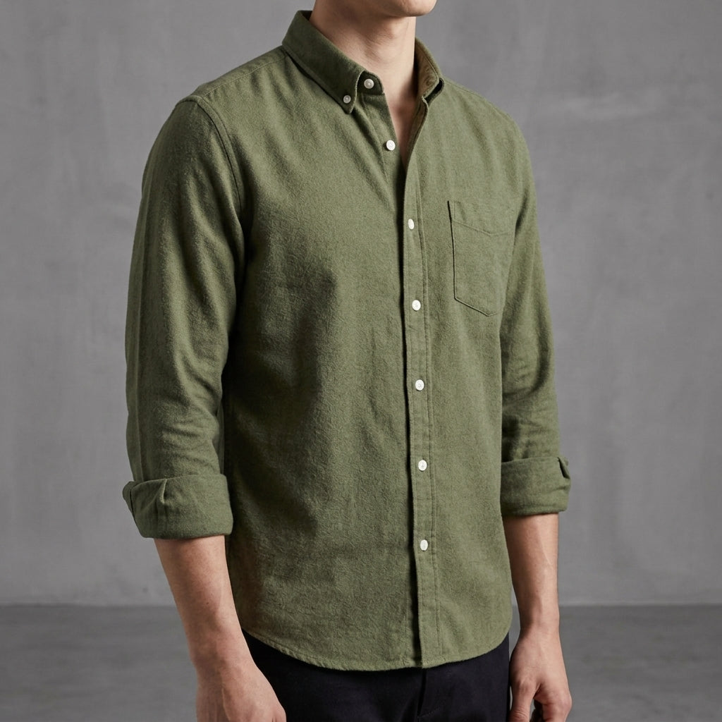 Vintage-Look Cotton Shirt
