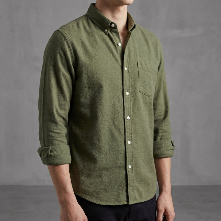 Vintage-Look Cotton Shirt