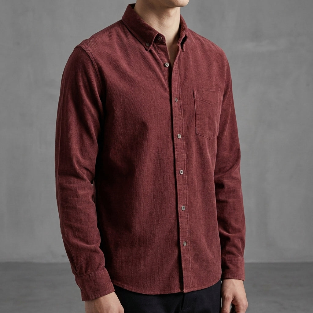 Vintage-Look Cotton Shirt