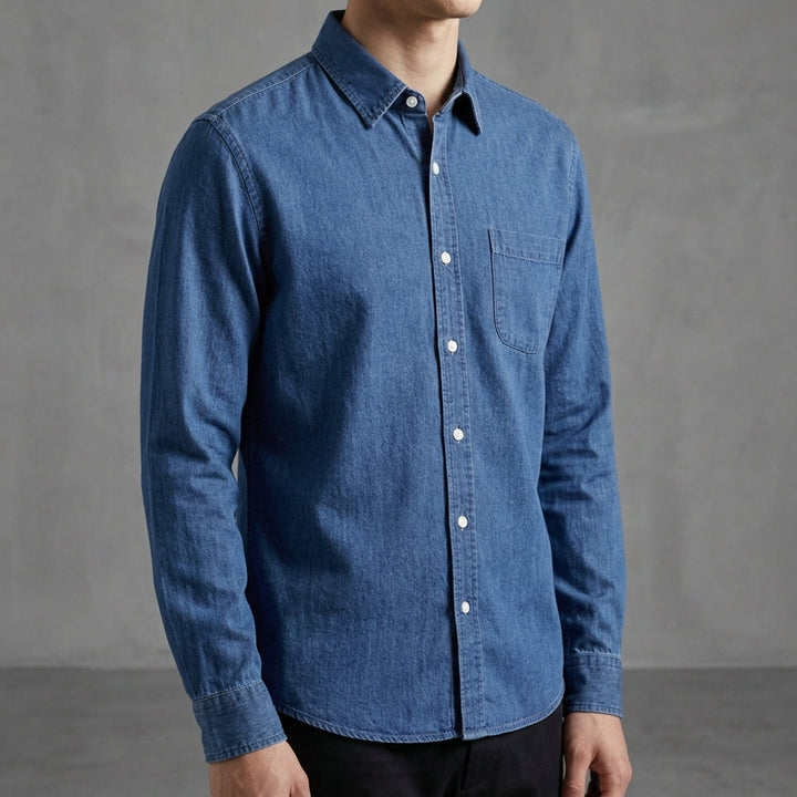 Vintage-Look Cotton Shirt