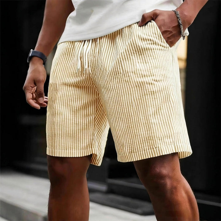 Striped Relaxed Shorts