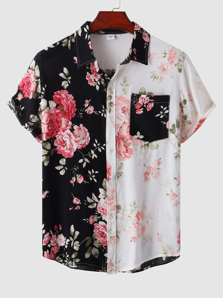 Floral Button-Down Shirt