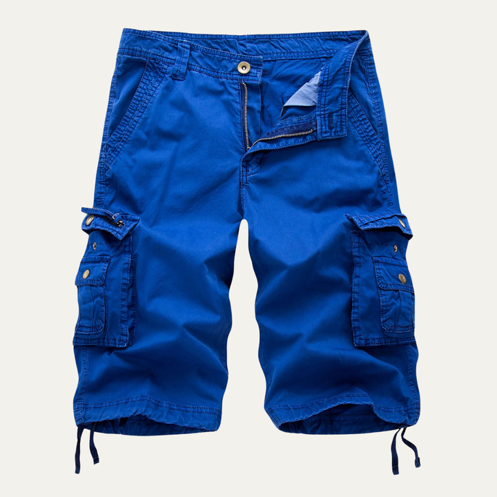 Casual Cotton-Feel Cargo Shorts