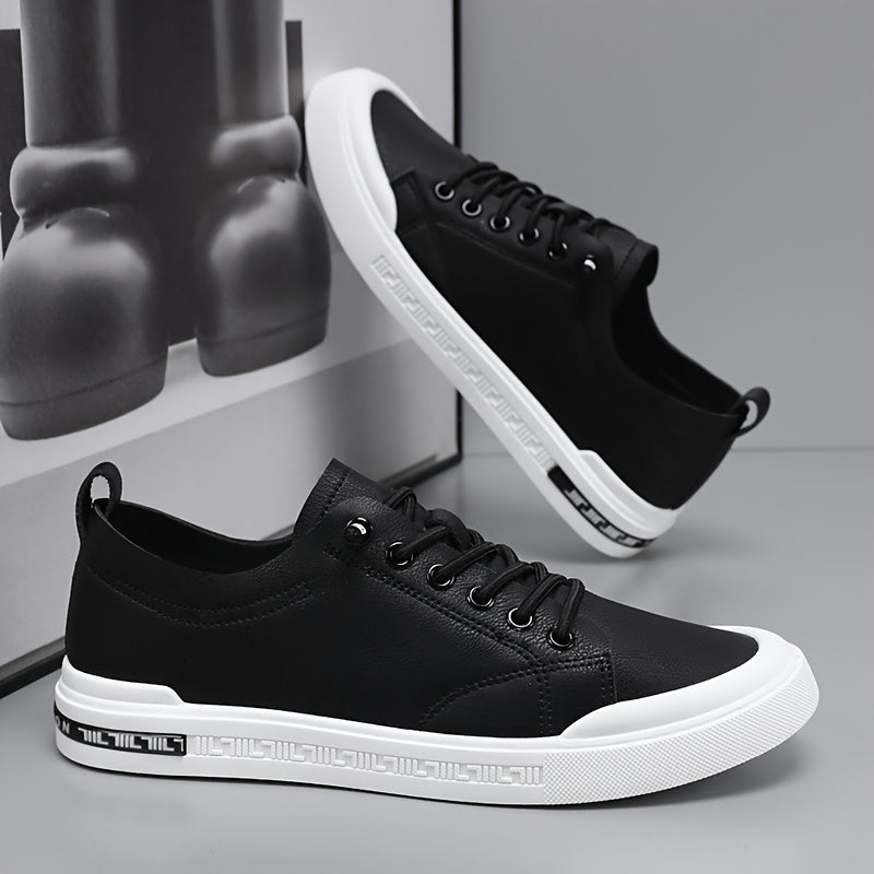Minimal Lace-Up Sneakers