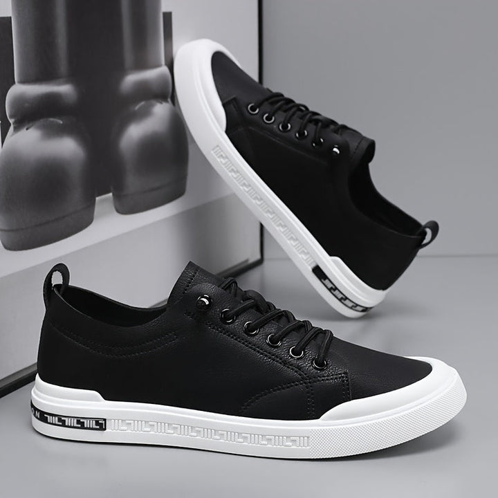 Minimal Lace-Up Sneakers